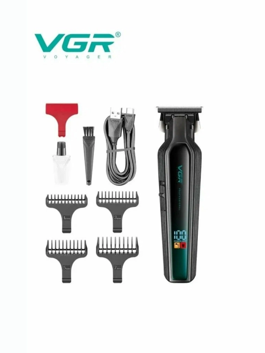 Soch va soqol olish uchun VGR V-930 professional akkumulyatorli mashina