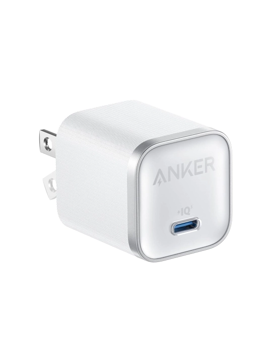 ANKER ZOLO Pro 20W/30W/45W tez zaryadlovchi adapter USB-C iPhone, Samsung uchun