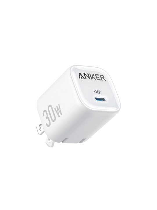 ANKER ZOLO Pro 20W/30W/45W tez zaryadlovchi adapter USB-C iPhone, Samsung uchun