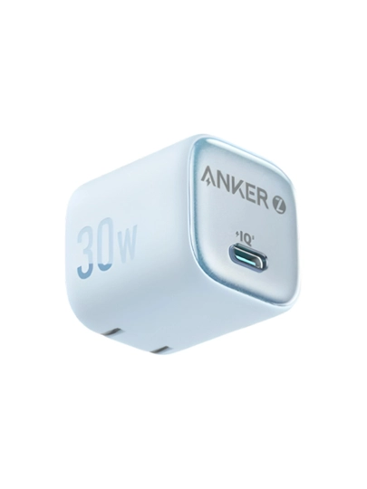 ANKER ZOLO Pro 20W/30W/45W tez zaryadlovchi adapter USB-C iPhone, Samsung uchun 11