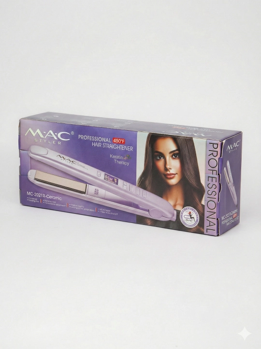 Professional soch tekislovchi dazmol MAC Styler MC-2021 Keramika, LCD displeyli