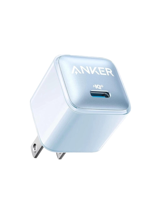 ANKER ZOLO Pro 20W/30W/45W tez zaryadlovchi adapter USB-C iPhone, Samsung uchun