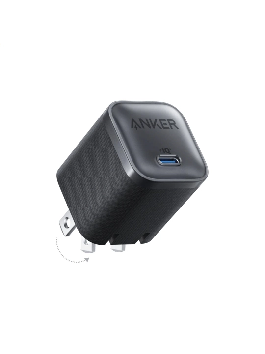 ANKER ZOLO Pro 20W/30W/45W tez zaryadlovchi adapter USB-C iPhone, Samsung uchun
