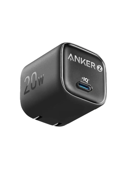 ANKER ZOLO Pro 20W/30W/45W tez zaryadlovchi adapter USB-C iPhone, Samsung uchun