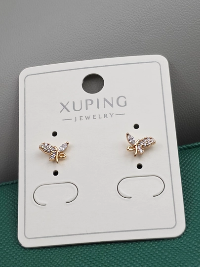 Женские серьги золотого цвета, бренд Xuping — JEWELRI-XUP002-СВЕТСИН