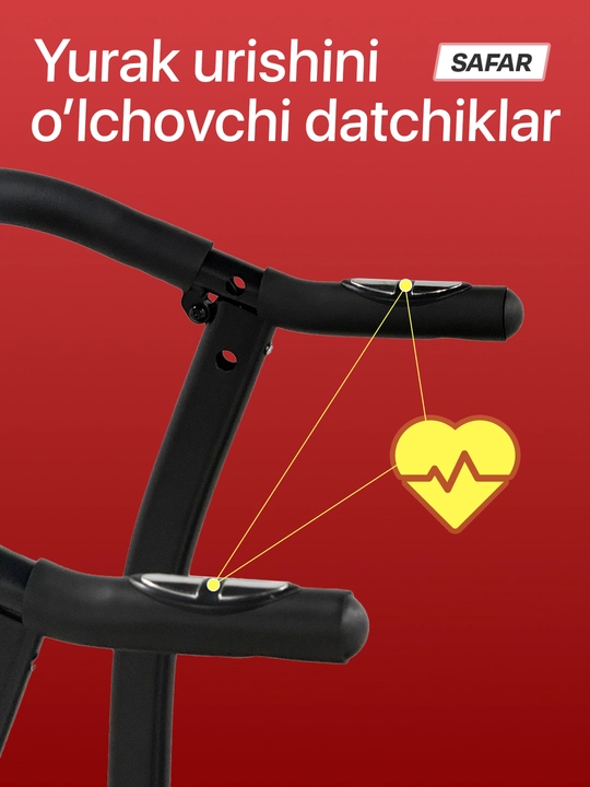 Uy uchun yig‘iladigan elektr yugurish yo‘lagi, 8-12 km-soat