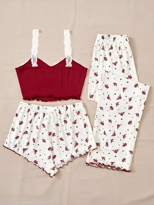 Ayollar pijamalari, 3x1