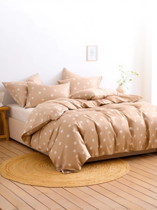 Choyshab top'plami, satin va jatka, 4 donalik, paxta, to`plami