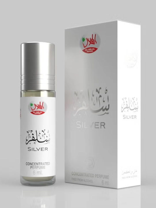 Al-Helal Silver konsentrlangan atir moyi, 6 ml - 