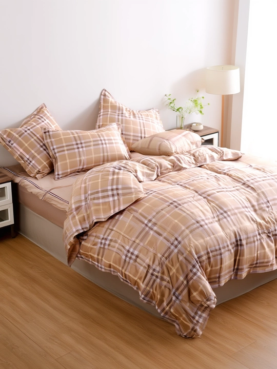 Choyshab top'plami, satin va jatka, 4 donalik, paxta, to`plami
