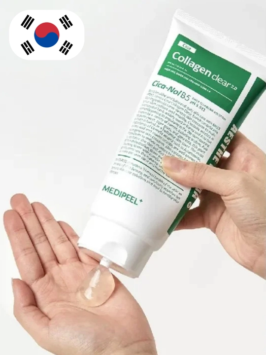 Medipeel Cica Collagen Gel Cleanser корейская пенка для чувствительной и проблемной кожи
