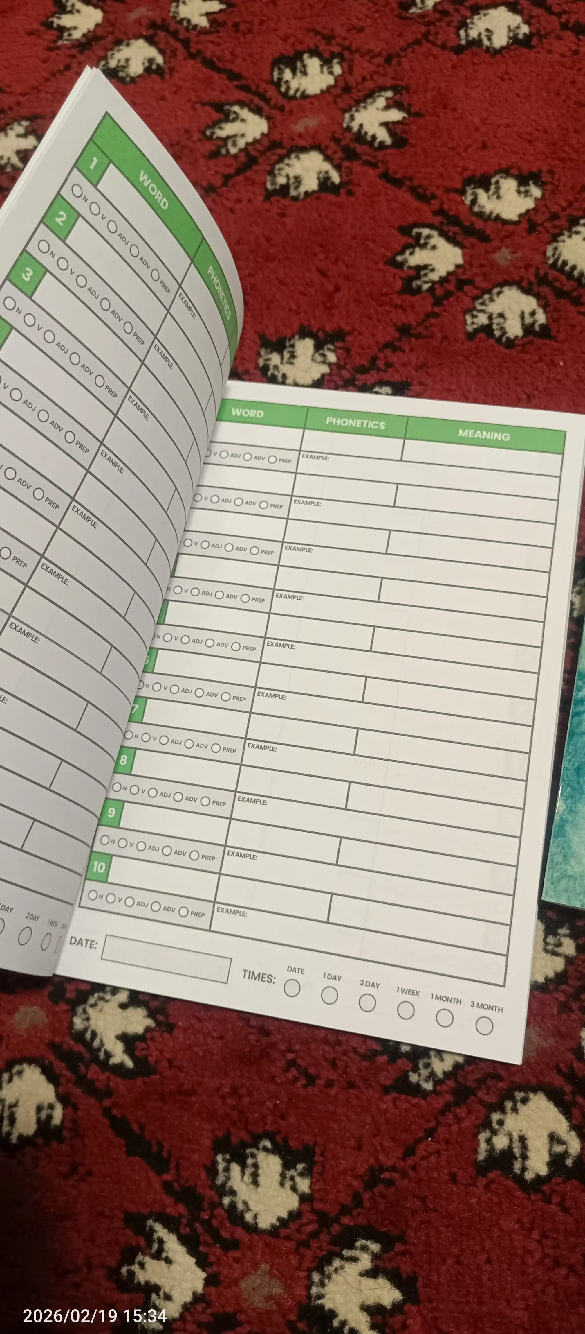 IELTS Vocabulary Notebook – 1000 ta yangi so‘z