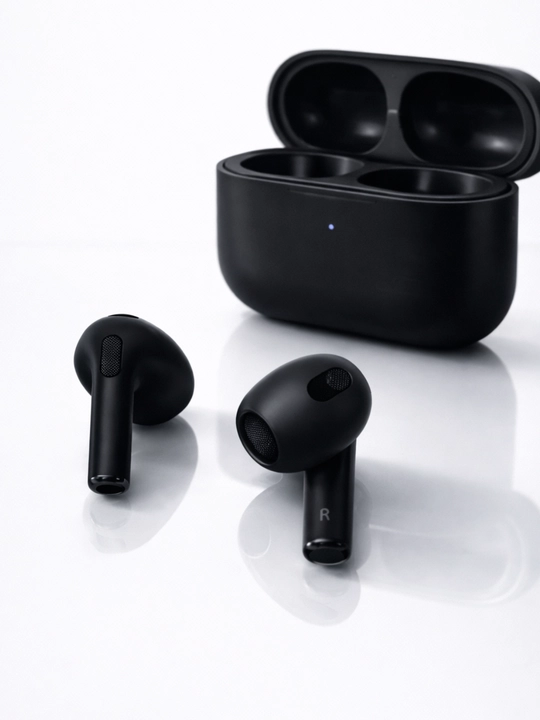 Pro 3 Simsiz Bluetooth quloqchin – oq / qora, sensorli, kuchli bass
