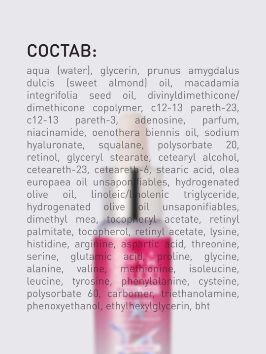 STELLARY SKIN STUDIO Retinol Power Сыворотка для лица разглаживающая, 30 мл