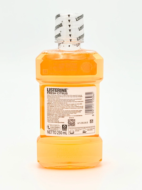 Ополаскиватель для рта Listerine, устраняет неприятный запах изо рта, 250 мл