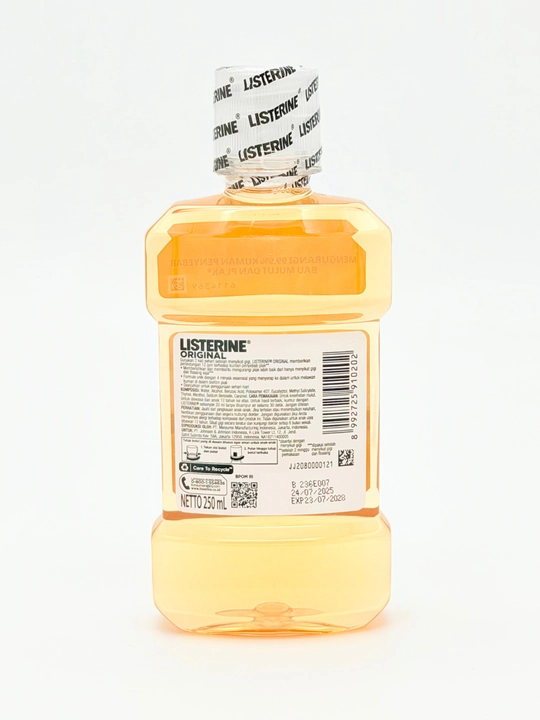 Og'iz chayish vosita Listerine, og'izdagi yomon hidni yo'qoting, 250 ml