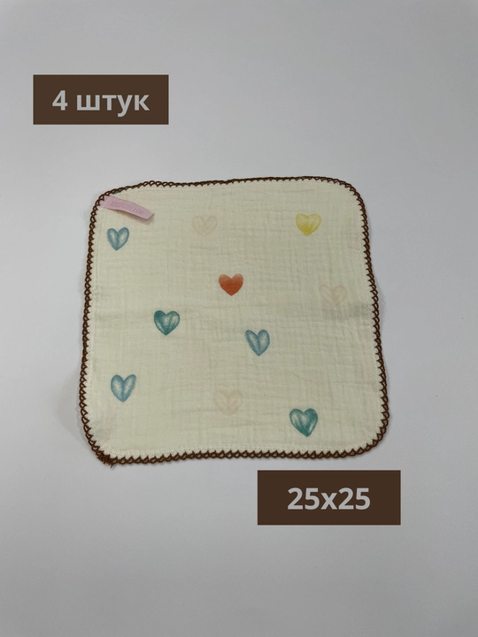 Муслиновые платочки для девочек