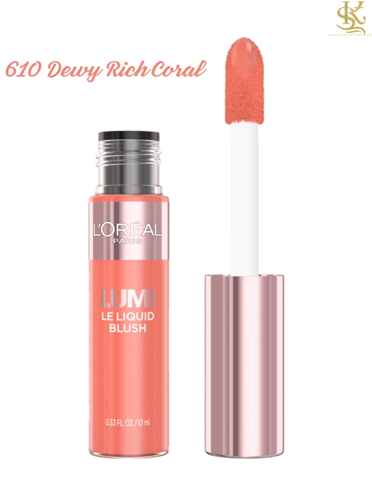 Румяна L’Oréal Lumi жидкие-с влажным сиянием, лёгкое нанесение, лёгкая текстура, стойкие