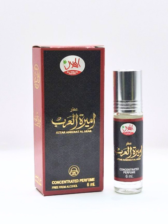 Al-Helal Ameerat Al Arab konsentrlangan atir moyi, 6 ml - 