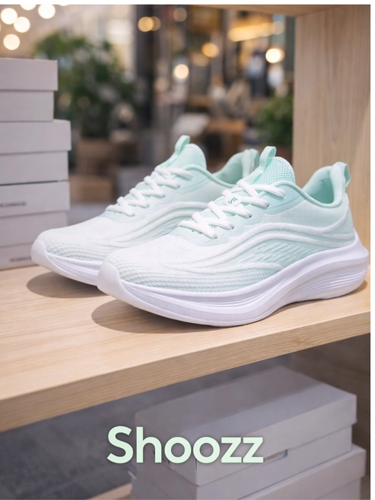 Женские лёгкие кроссовки Shoozz  сетчатые - 
