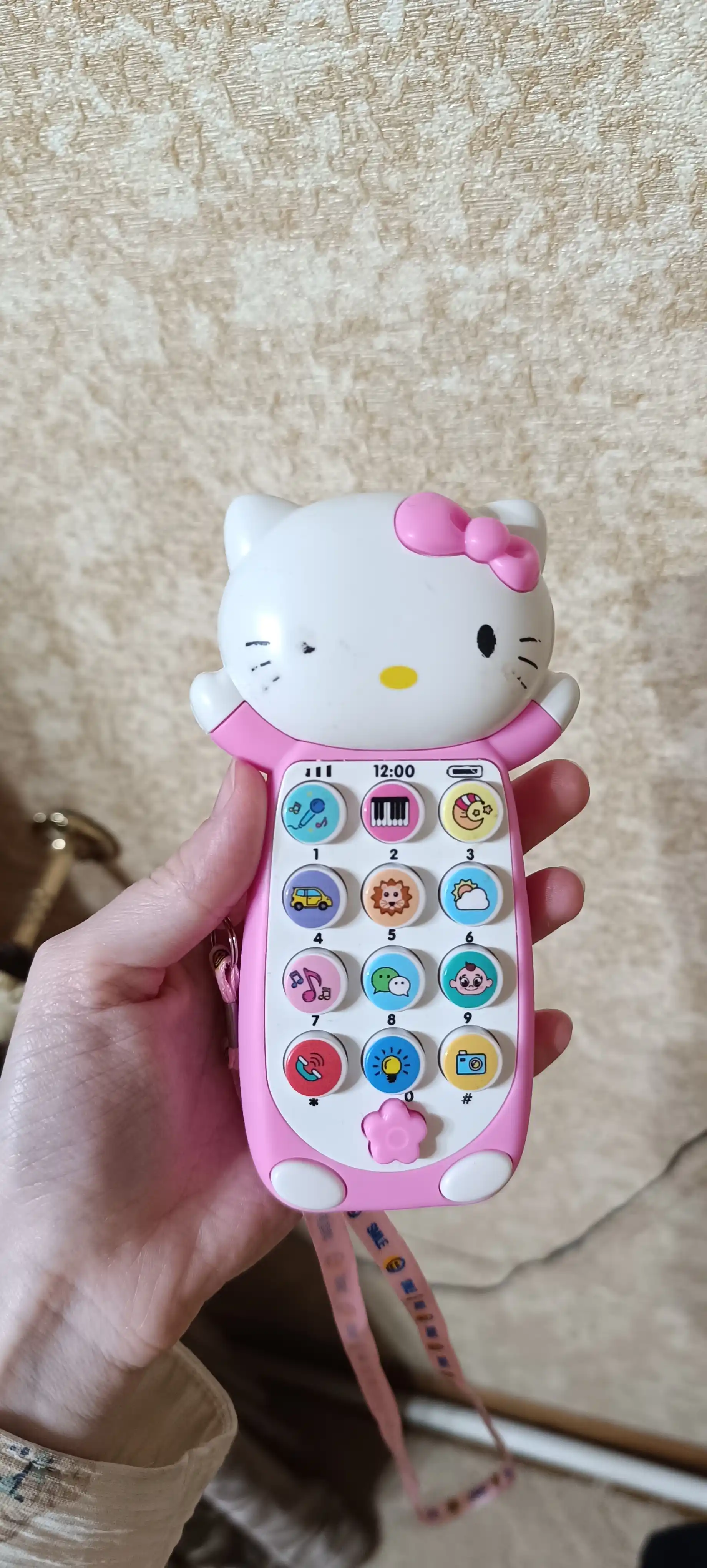 Музыкальный телефон Hello Kitty Стич