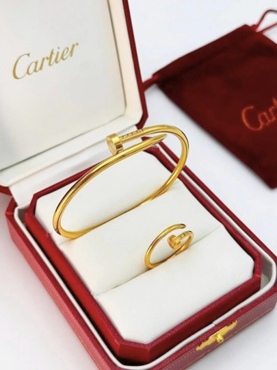 Комплект браслетов и колец Cartier love, Cartier, Cartier love, Гвоздь и Love, женские — NAFOSAT-BRAKOMP-ЛИМОН-BRAKOM8