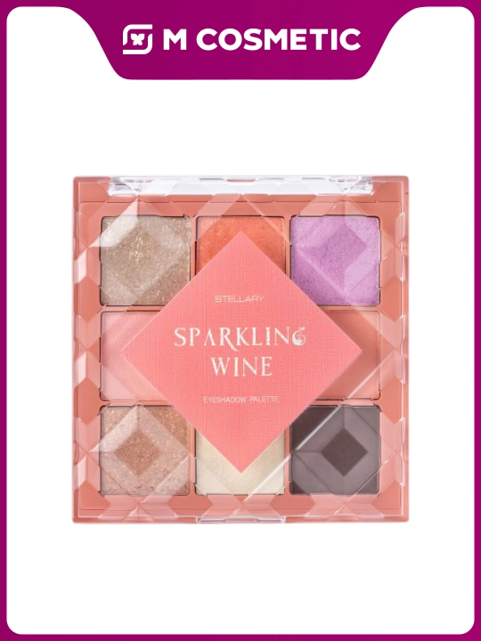 Палетка теней для век Stellary Sparkling wine тон 01, 10.8 г - 