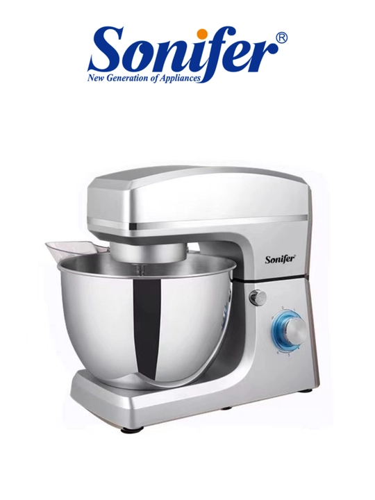 Sonifer SF-8066 8 l kosachali planetar mikser, quvvati 1400Vt, 6 tezlik