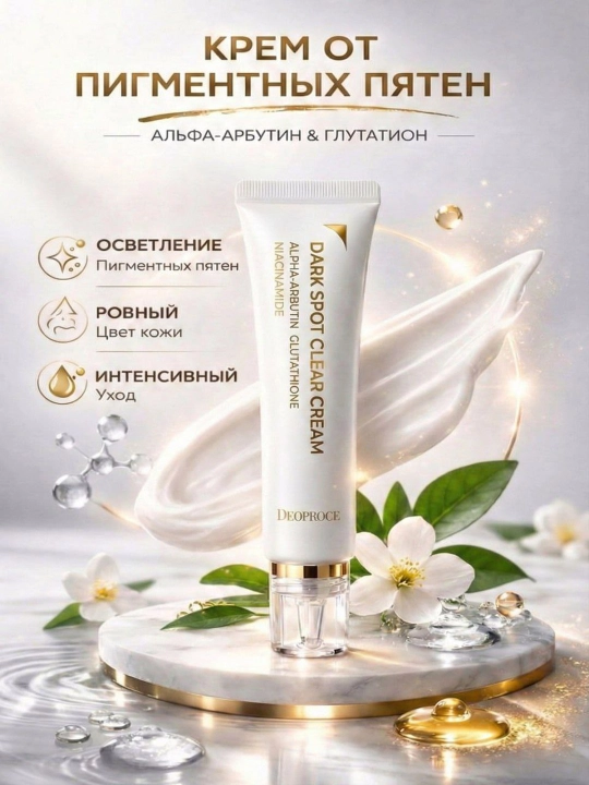 Pigmentatsiya, dog'lar va sepkillar uchun qora dog'larni yorituvchi zardob, 30 ml 