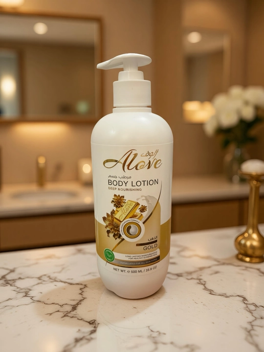Alove tanani losyoni, vitamin E bilan, antioksidantli tanani losyoni, 500 ml - 