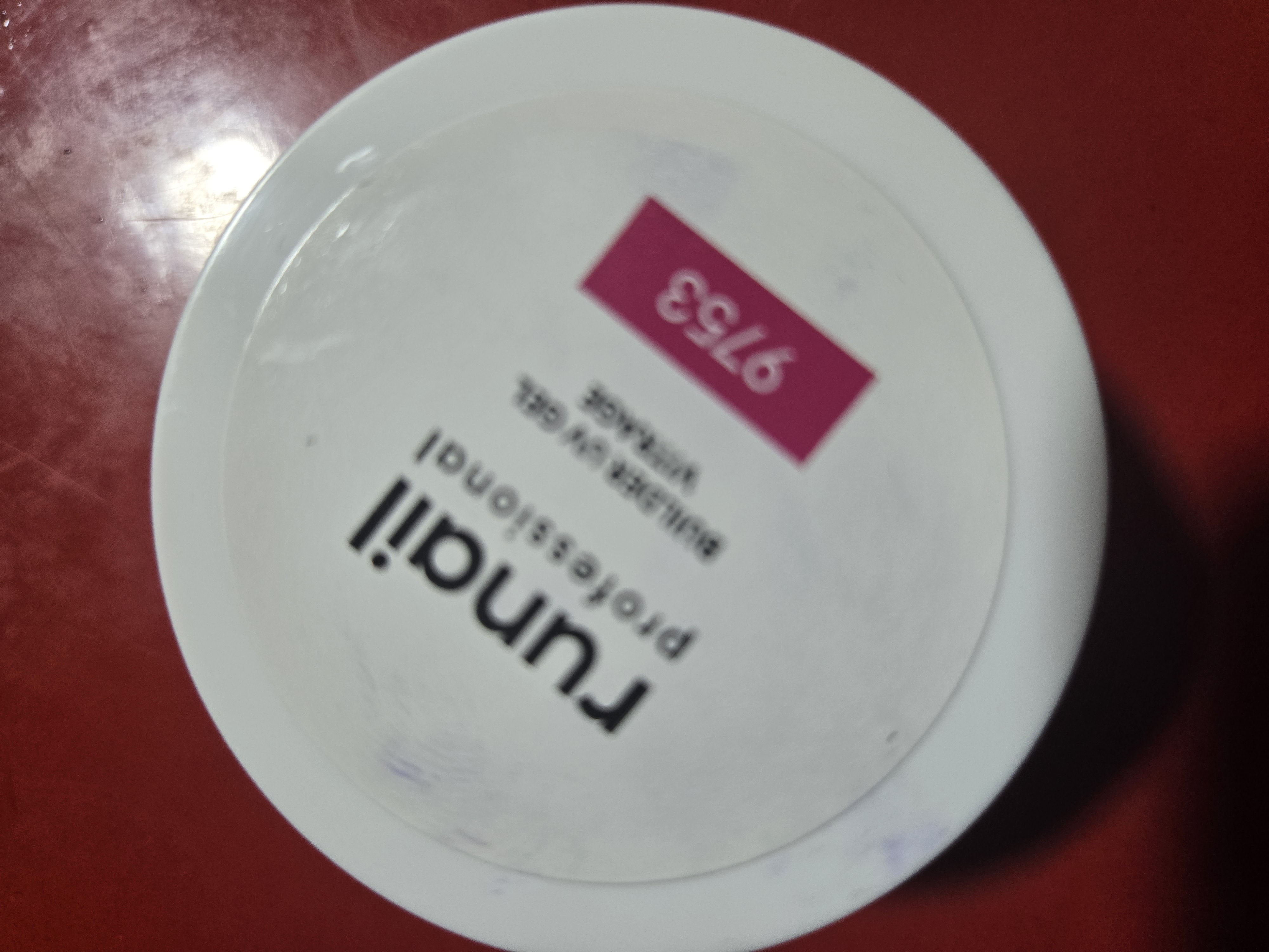 Tirnoqlar uchun vitrajli UV gel modellashtirish uchun BUILDER UV GEL Vitrage