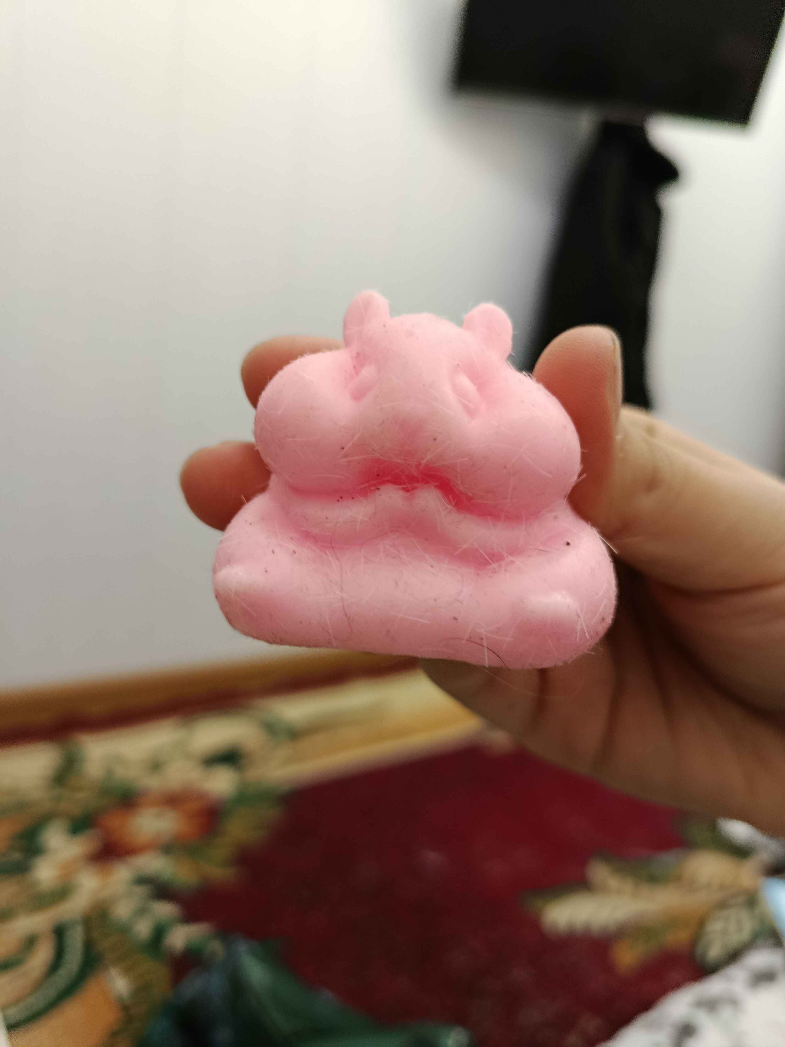 Антистресс игрушки, сквиш-хомяк, кошачья лапка, большая лапка 12 см и маленькая 7 см
