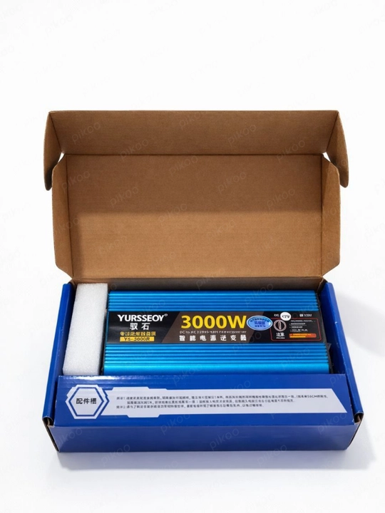 Инвертор портативный автомобильный мощностью 3000W