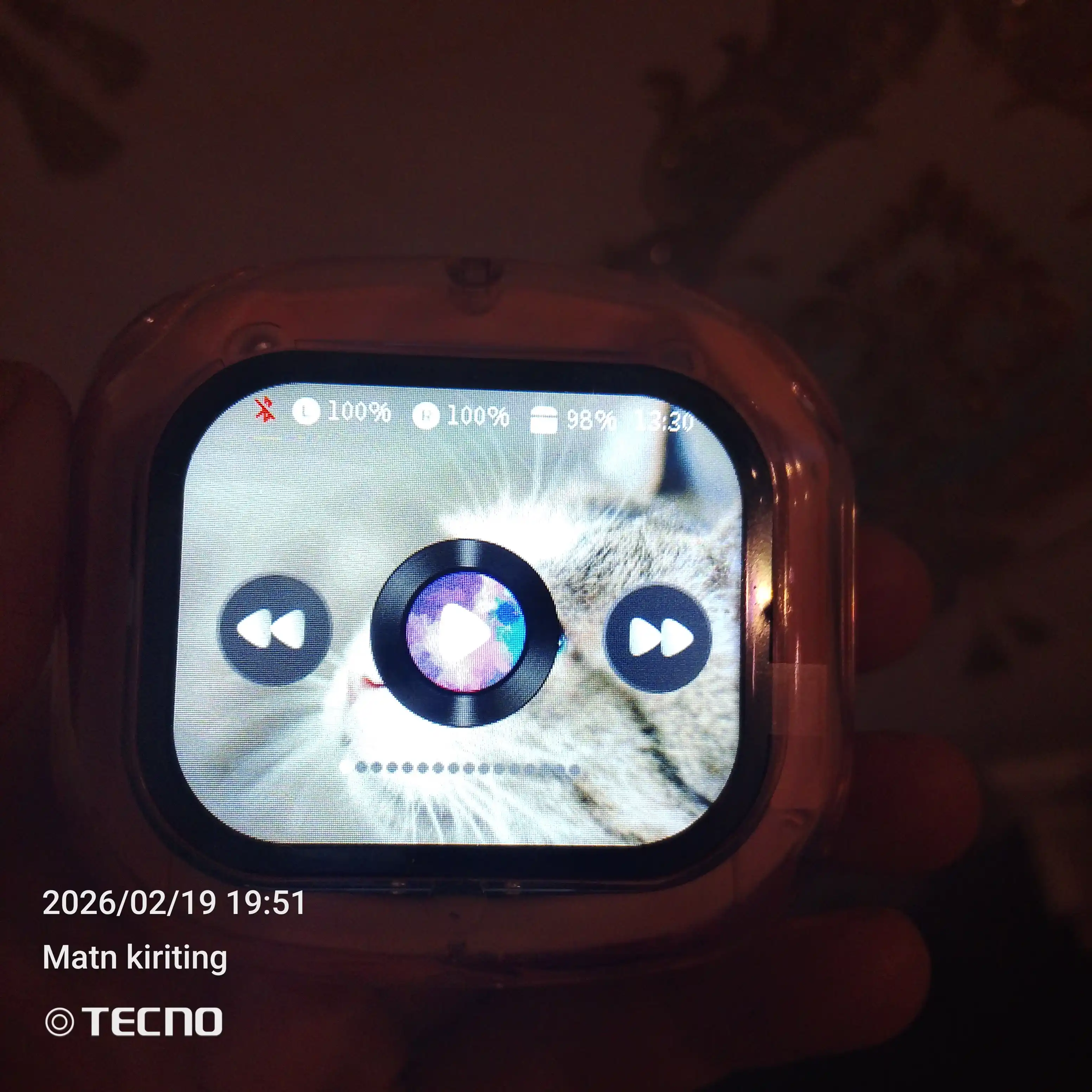 Simsiz Bluetooth quloqchinlar AIR MAX 31, iPhone va Android uchun, sensorli ekranli