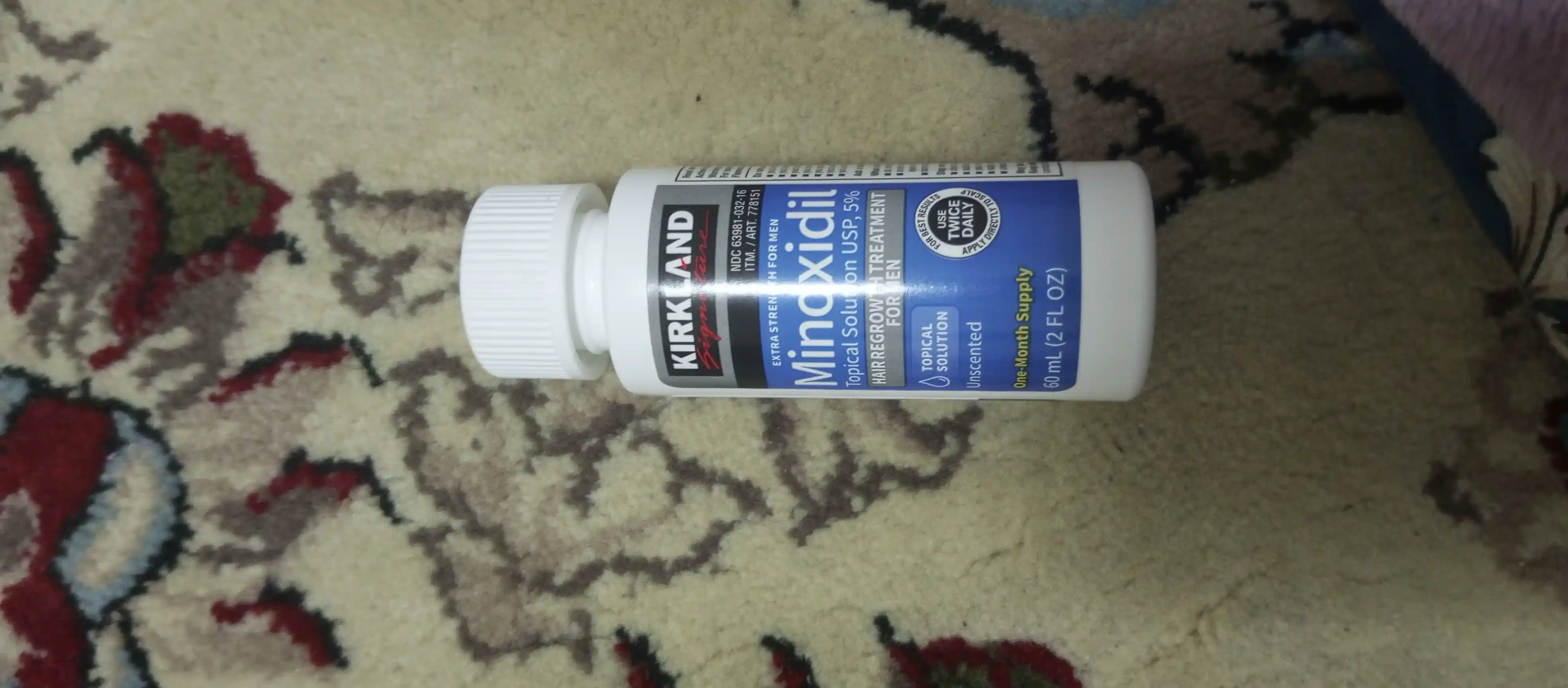 Миноксидил для роста бороды и волос Kirkland Minoxidil 5% 60 мл