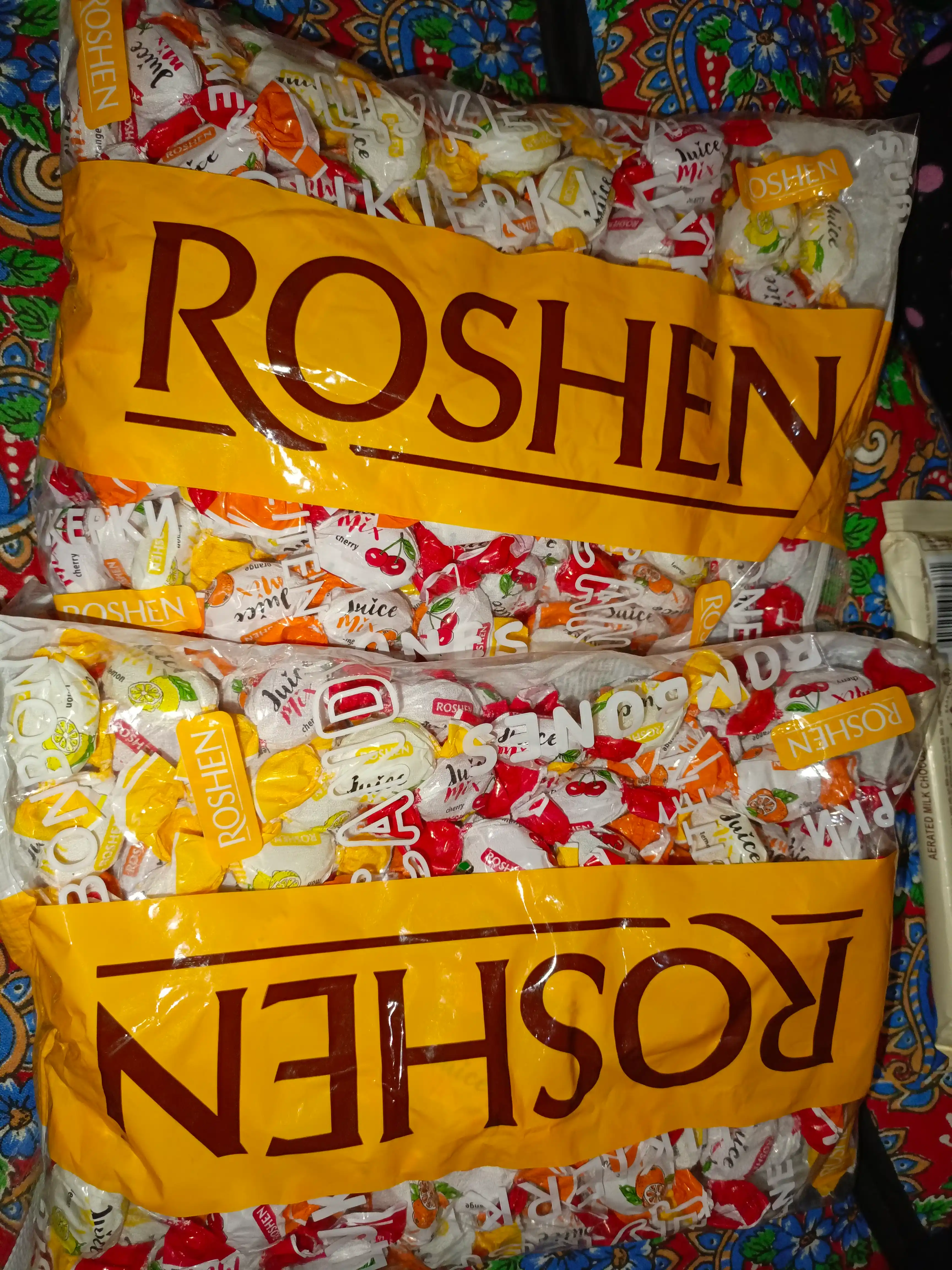 Karamel Roshen, meva va rezavorlar, 1 kg