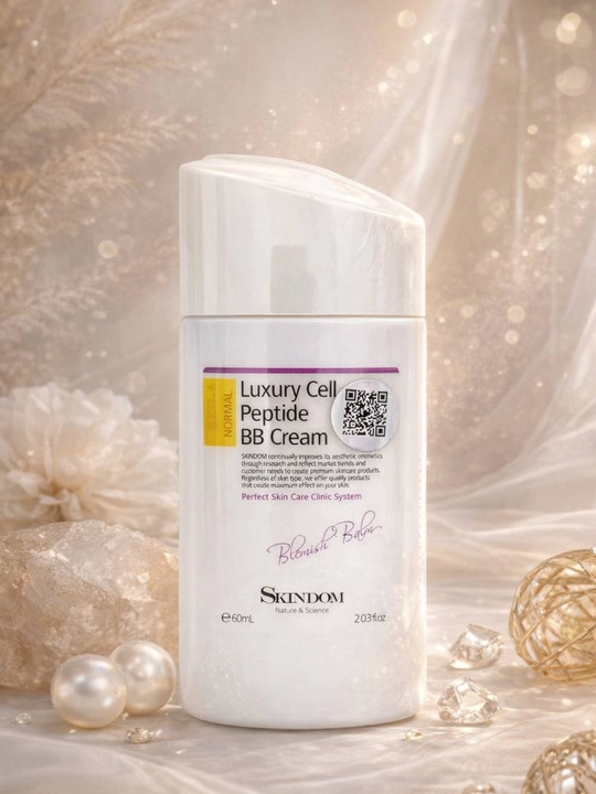 BB-крем Luxury Cell Peptide Skindom, для лица, 60 мл - 
