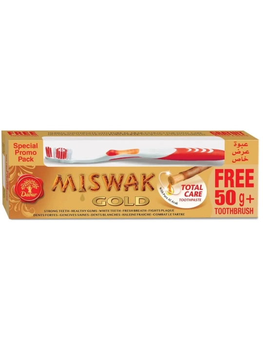 Misvak Gold tish pastasi, tish pastalari, tishlar uchun oqartiruvchi vosita, tabiiy gel