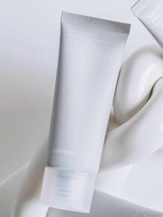 Celimax Dual Barrier Watery Sun Cream SPF50+ PA++++ солнцезащитный крем для лица, 50 мл