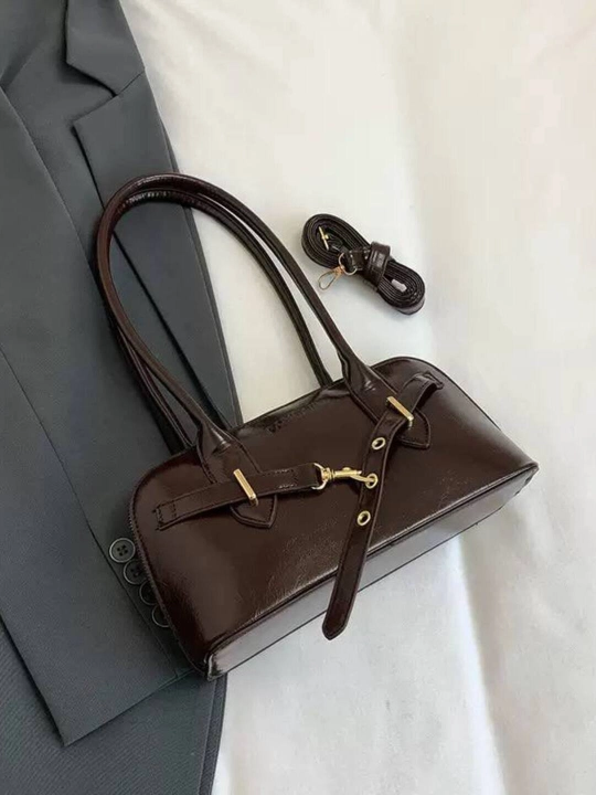 Ayollar sumkasi Jagura eko charm, yelkadan va crossbody taqiladigan, zamokli sumka