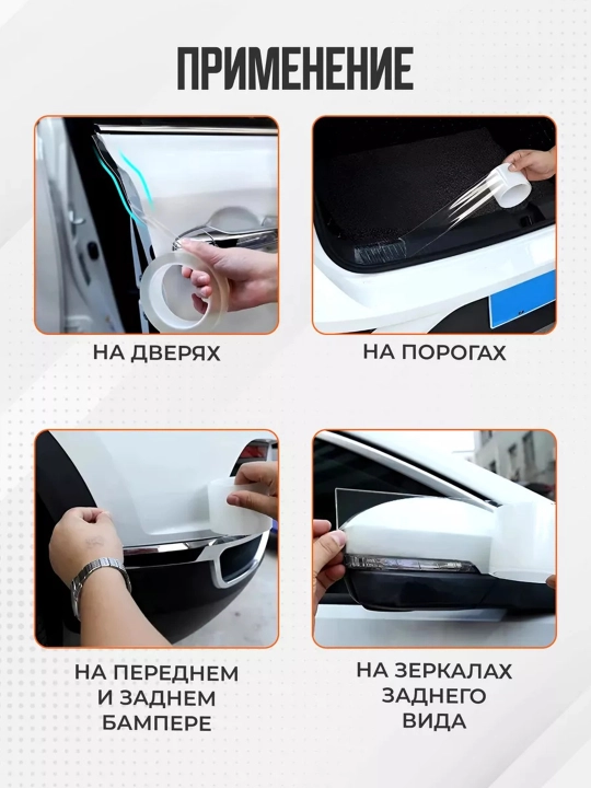 «Анти гравийная защитная бронеплёнка для автомобиля из гибридного полиуретана»