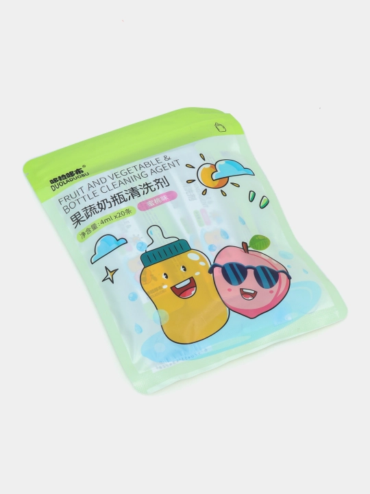 Chaqaloqlar shisha tozalagichi, meva va sabzavotlar yuvish uchun, olib yurish uchun qulay - 