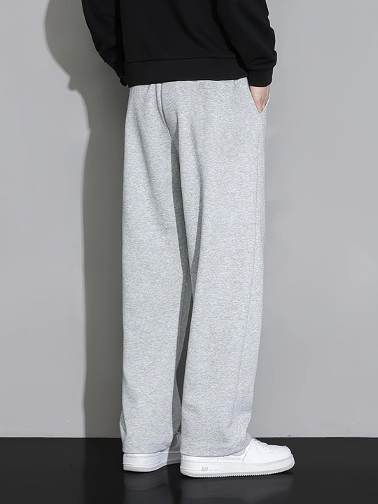 Ayollar va erkaklar uchun keng shimlar, triko oversize, joggerlar uniseks, sport shim