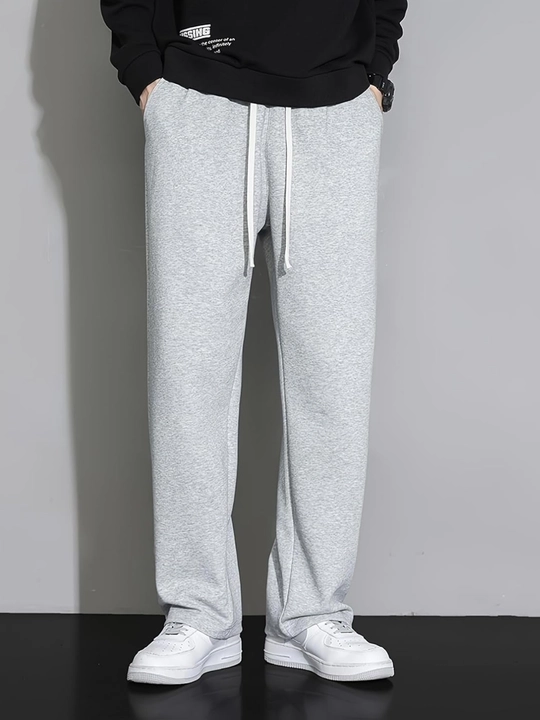 Ayollar va erkaklar uchun keng shimlar, triko oversize, joggerlar uniseks, sport shim