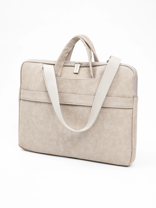 Macbook, Noutbuk va planshet uchun sumka, ayollar uchun, eko-charm, 13,3-15.6 o'lchamgacha