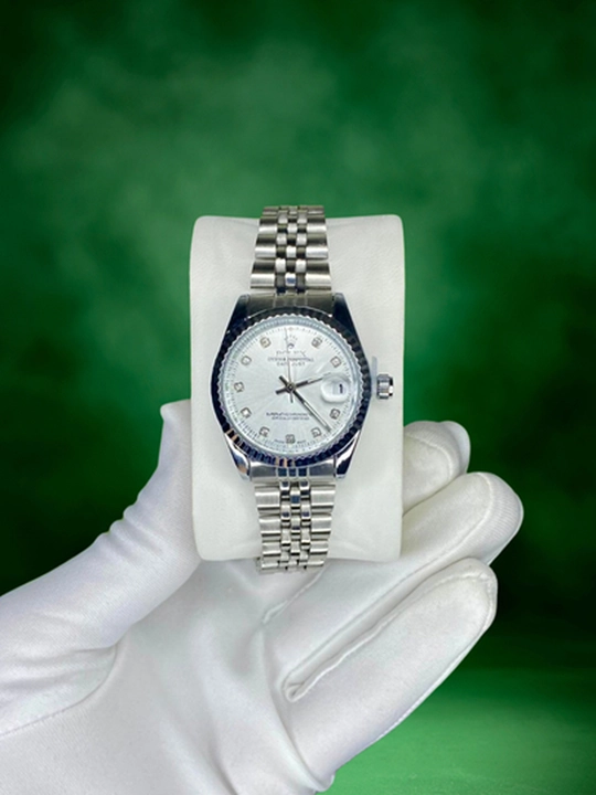 ROLEX ayollar qo‘l soati, batareyali, to‘plamda: quti, soat, g‘ilof, hujjatlar