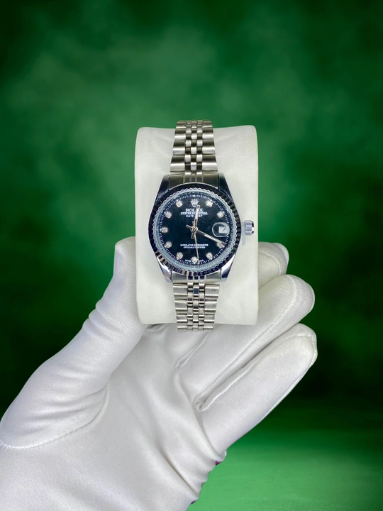 ROLEX ayollar qo‘l soati, batareyali, to‘plamda: quti, soat, g‘ilof, hujjatlar