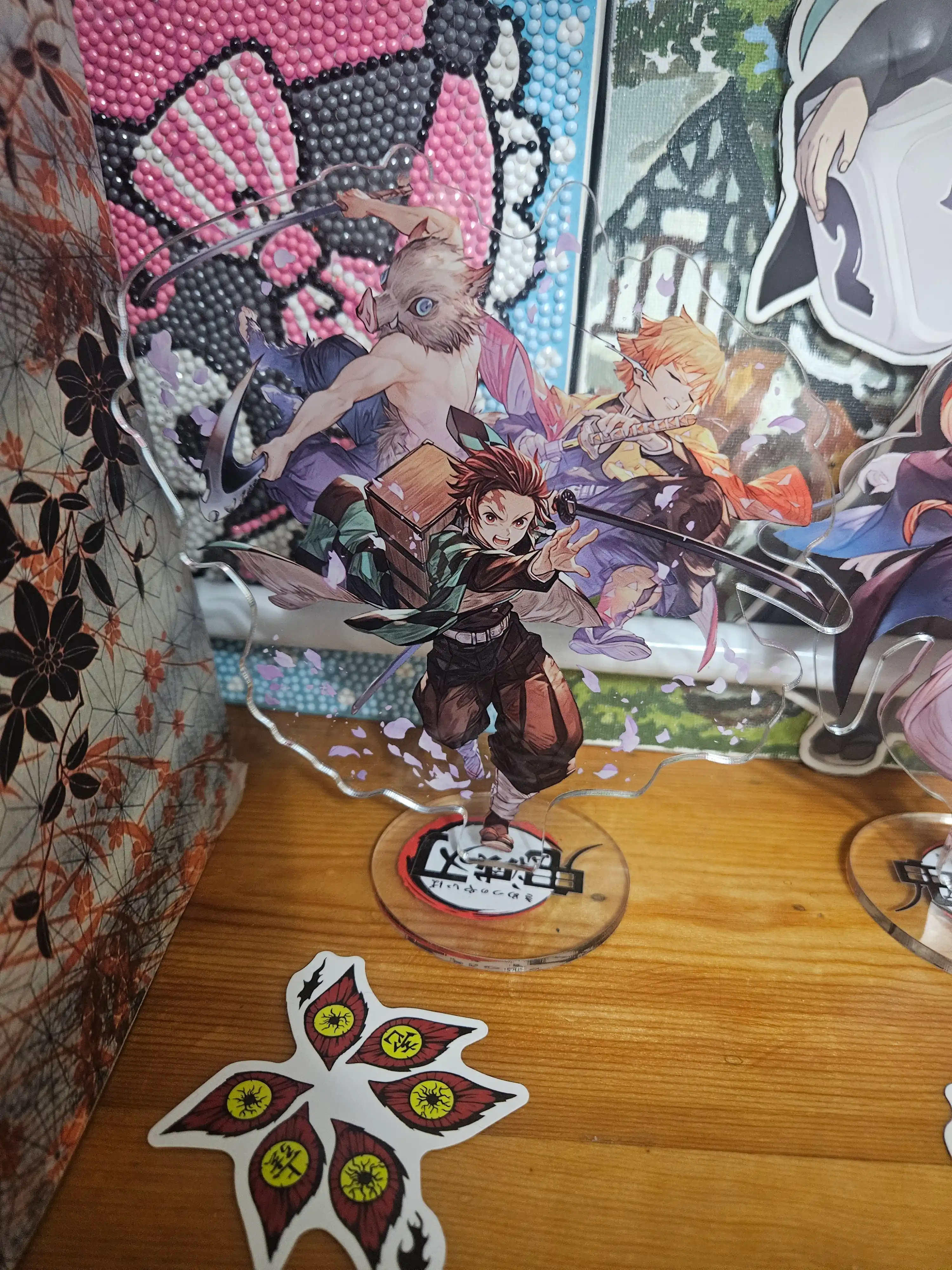 Akril anime figurasi Demon Slayer, Demon Slashing Blade