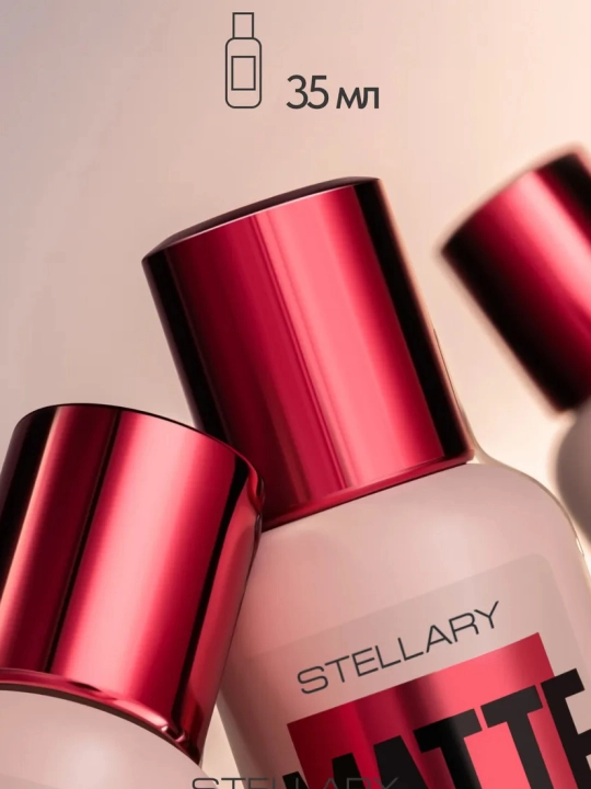 Stellary Mattifizing tonal krem ​​MAT ICON FOUNDATION, ton 01, tabiiy yorug'lik, 35 ml