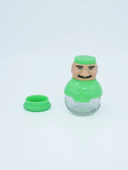 Shisha tuzlama oshpaz shaklida, Ziravorlar uchun dozator-banka